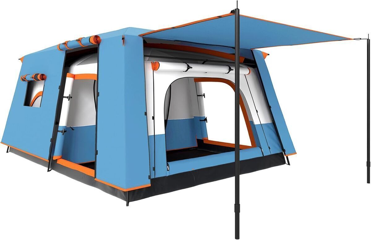Test : tente tunnel familiale Outsunny 5 personnes imperméable