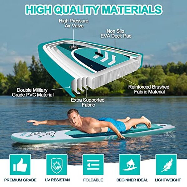 Découvrez notre test complet de la planche de paddle gonflable avec design large et stable. Avis, caractéristiques et performance : le guide pour bien choisir votre SUP. 