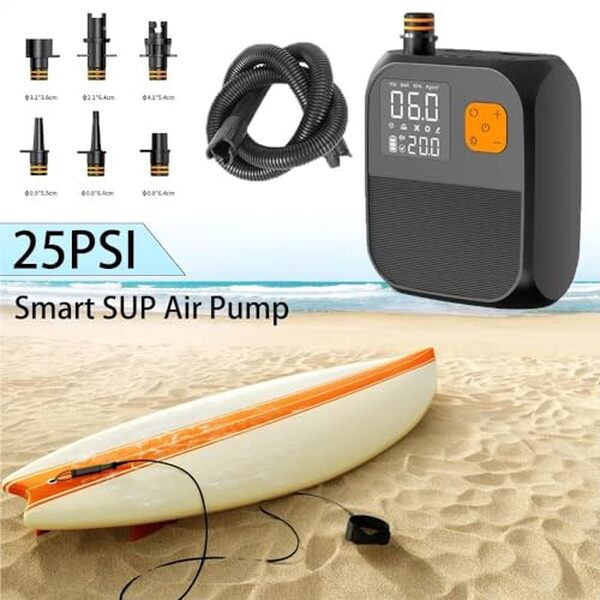 Découvrez notre test détaillé de la pompe paddle électrique rechargeable 20 PSI. Performances, polyvalence et praticité : tous les détails pour bien choisir votre pompe.