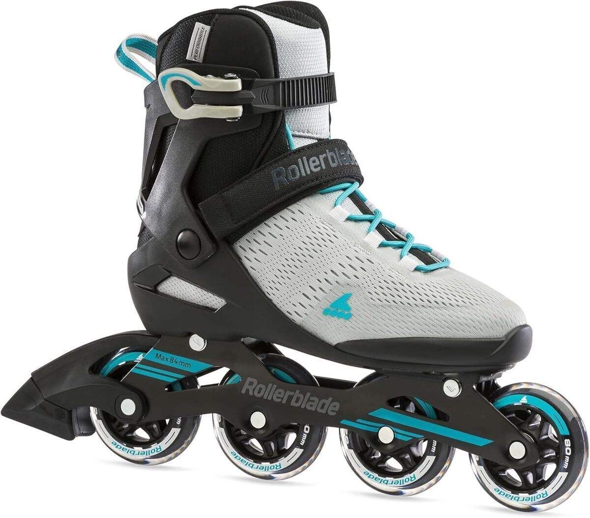 Test des rollers en ligne Rollerblade Spark 80 W 2026 gris/turquoise