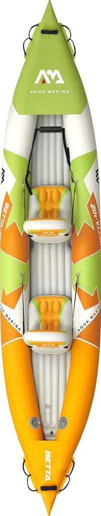 Test du kayak Aquamarina 2 posti Betta-412 unisexe