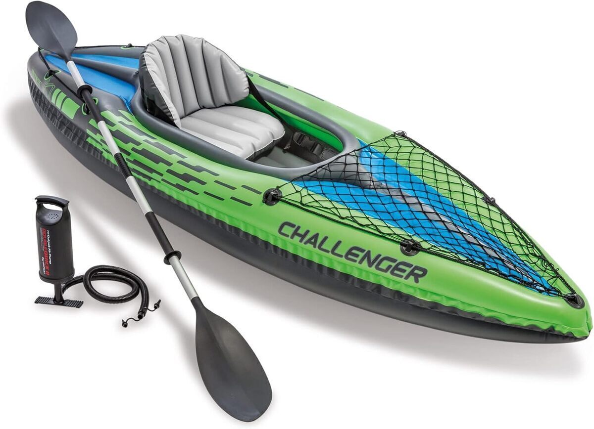 Test du kayak gonflable Intex Challenger K1