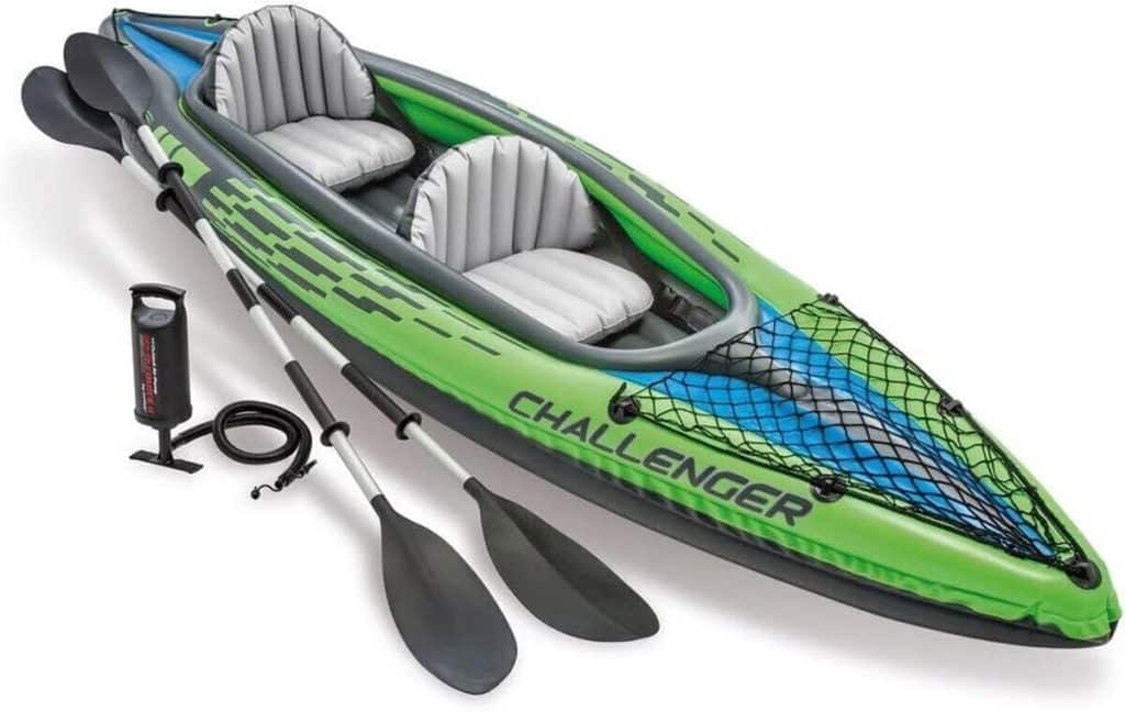 Test du kayak gonflable Intex Challenger K2 : l'aventure à deux