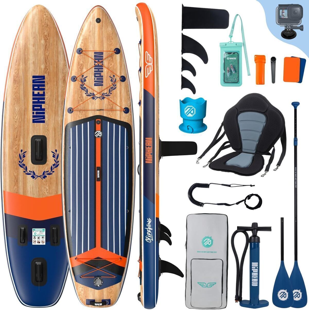 Test : planche de stand up paddle Niphean extra large paddle pour famille