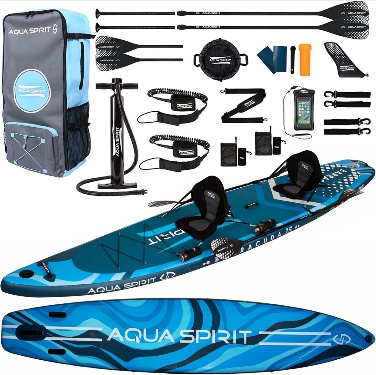 Test : planche gonflable Aqua spirit barracuda 320 cm