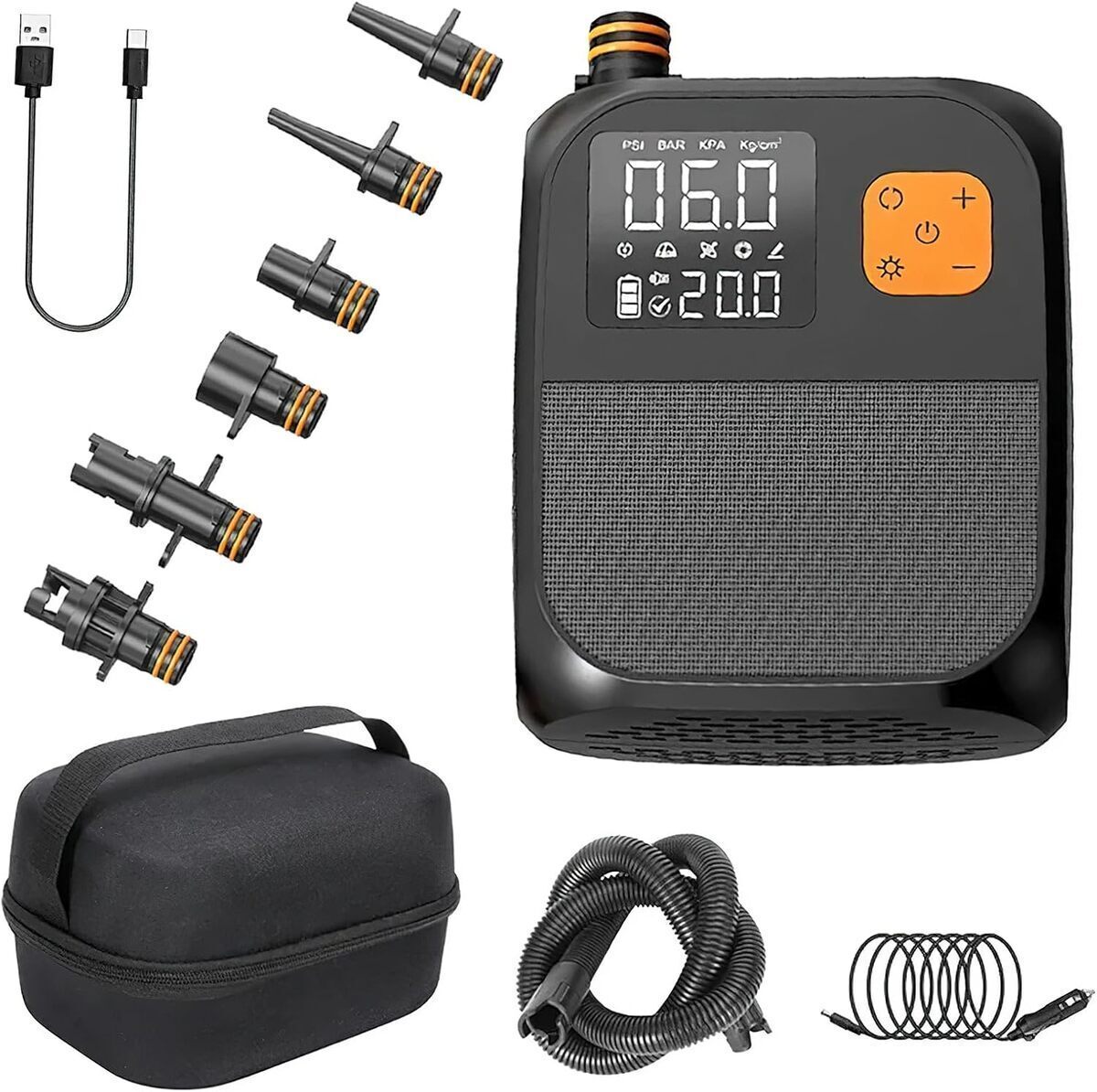 Test : pompe paddle électrique rechargeable 20 PSI multi-usages